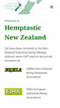 Mobile Screenshot of hemptastic.co.nz